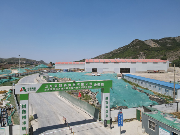 濟(jì)南至濰坊高速公路工程六合同項(xiàng)目鋼筋加工配送中心